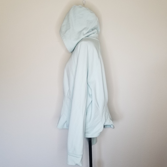 Fabletics June cropped peplum hoodie sweatshirt 1X - Picture 3 of 10